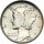 1916 Mercury Silver Dime Value
